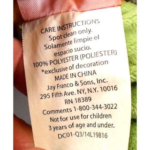 24" Leonardo Nickelodeon 2014 Teenage Mutant Ninja Turtle Plush Toy Jay Franco - Picture 3 of 4